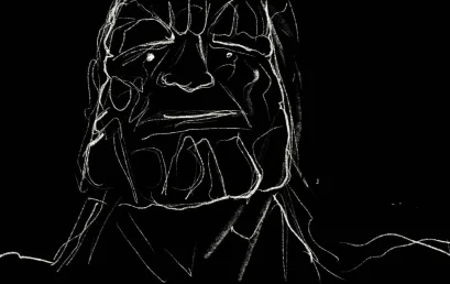 GOLIATH, GERMAINE ET MOI EN PRESENCE DE GWLADYS MORINIERE